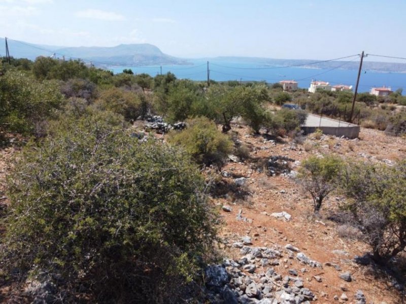 Kokkino Chorio Kreta, Kokkino Chorio: Atemberaubendes Grundstück mit Meerblick zum Verkauf Grundstück kaufen